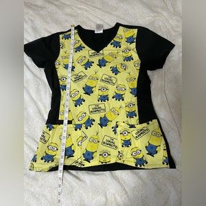 Despicable Me - Women’s Size Small Scrub Top